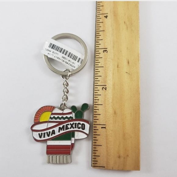 Viva Mexico Key Chain Souvenir From Mexico City - Picture 3 of 4